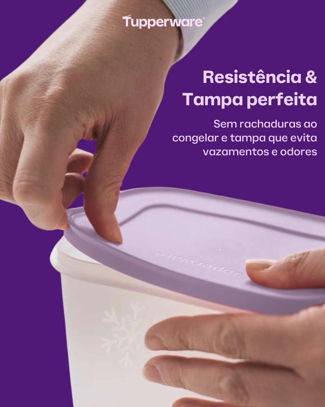 Pote Hermético para Congelamento Tupperware Freezer Line Verde Margarita 1,1L - Image 3