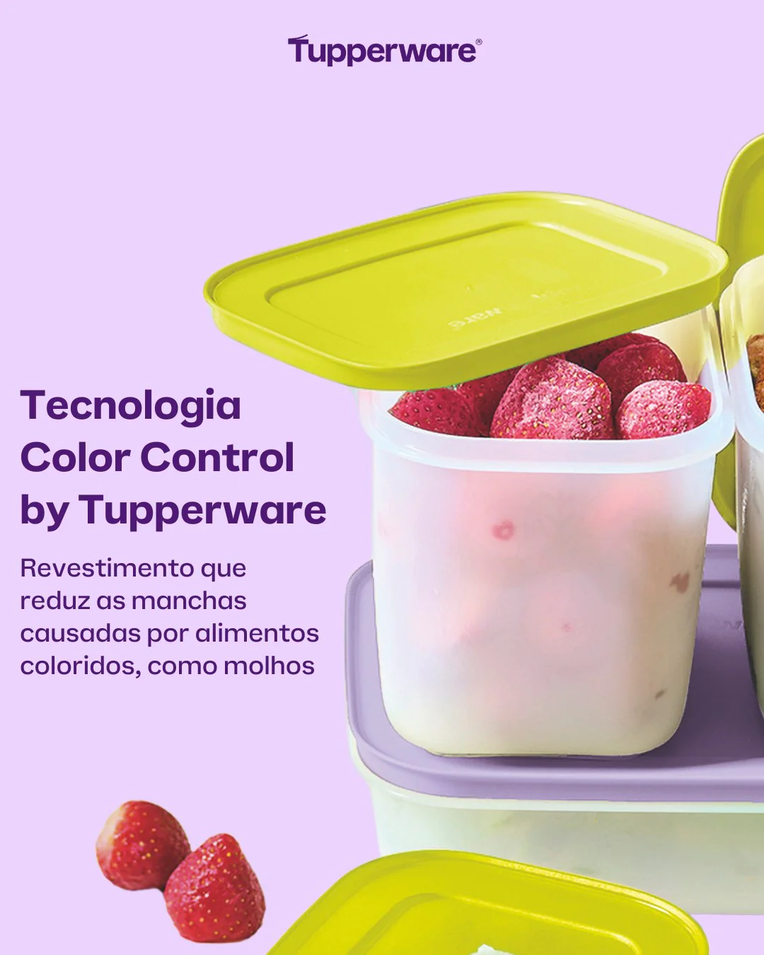 Pote Hermético para Congelamento Tupperware Freezer Line Verde Margarita 1,1L - Image 5